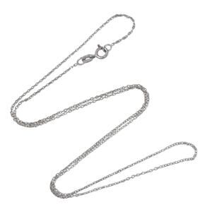 Vintage Sterling Silver 925 Cable Link Chain Necklace 18"